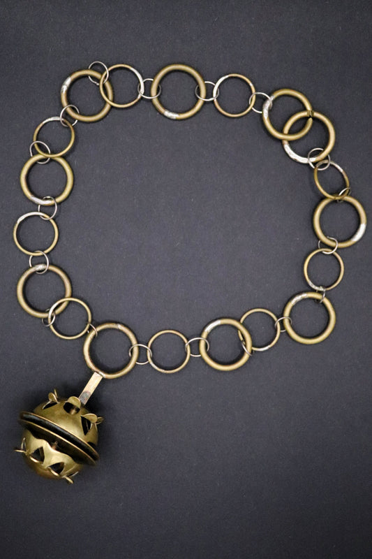 Brass Bell Chain